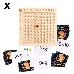 Learning Toys Montessori Mtiplication Wooden Board Game Kids Educational 99 Table Math Addition Teaching Aids 240131 Drop Delivery Gif Dh7Up