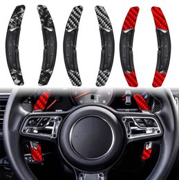 Gear Shift Paddle Interior Sticker for 911/Cayenne/Macan/718/Panamera/918 Spyder Steering Wheel Paddle Shifter