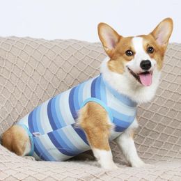 Dog Apparel Small And Medium Neutering Clothing Postoperative Belly Protection Clothes Thin Breathable Summer