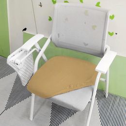 Chair Covers Solid Color Elastic Waterproof Office Seat Cover Slipcover Stool Computer