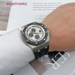 Custom AP Wristwatch Royal Oak Offshore Series Automatic Mechanical Diving Waterproof Ceramic Steel Rubber Belt Date Timing Display Watch Mens Watch