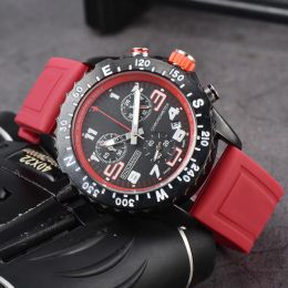 2024 moda completa marca relógios de pulso masculino estilo multifuncional luxo com banda silicone relógio quartzo br 11