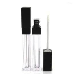 Storage Bottles Lip Gloss Tube Empty 5ML Container Makeup Oil Square Plastic Tubes With Wholesale LX8694