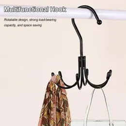 Hooks Hanger Hook Stable Bag Reusable Save Space Useful Six Claw Clothes Hat Storage