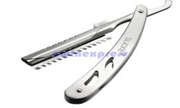 Professional Folding Barber Razors Hairdressing Stainless Steel Straight Cut Throat Shaving Removal Shaving Knife Razor4683667