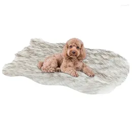 Dog Apparel Fluffy Bed Mat Cosy Pet Sleeping Pad Non-slip Comfortable Multipurpose Warm For Bedroom Sofa Garden