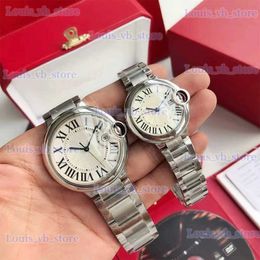 Other Watches Mens and Womens Designer Blue Balloon Stainless Steel Automatic Mechanical High Quality Size 42mm 36mm 33mm Fashion Couple Sports Gift T240401