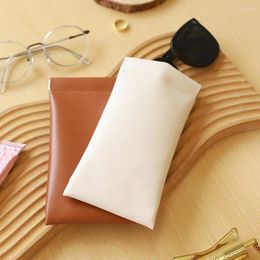 Storage Bags High-quality Faux Leather Pouch Stylish Closure Lipstick Bag Personalized Organizer Durable For Women