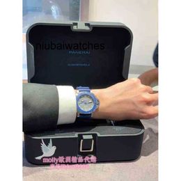 Relógio de alta qualidade designer relógios de luxo para relógio de pulso mecânico série furtiva automático 42mm contador ponto genuíno uu