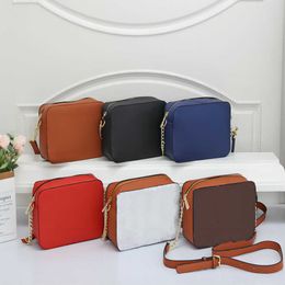 Designer bag 2024 Handbags Womens diagonal cross shoulder versatile cross pattern small square chain camera