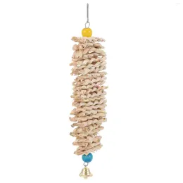 Other Bird Supplies Parrot Chew Toy Suspending Pet Plaything Chewing Cage Biting Wear-resistant Funny Parakeet Accessories Hanging Toys