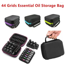 Storage Bags Multi-function 44 Grids Portable EVA Essential Oil Bag Multi-Capacity Nail Polish Bottle Carrying Case