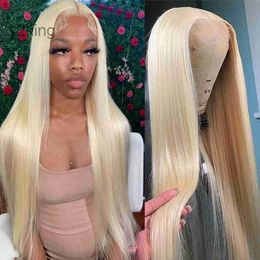 30 Inch Honey Blonde 613 Hd Lace Frontal Wig 13x6 Human Hair for Women 13x4 Straight Front Bob Glueless Ready to Wear PDKB