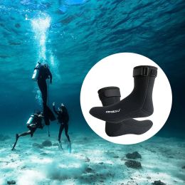 3mm Diving Socks Neoprene Beach Water Socks Thermal Wetsuit Boots Anti Slip Diving Socks for Rafting Snorkelling Sailing Swimming