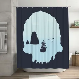 Shower Curtains It All Starts Here - The Goonies Curtain 72x72in With Hooks DIY Pattern Lover's Gift