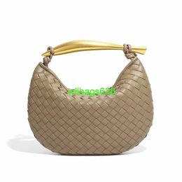 BottegvVenet Tote Bags Sardine Designer Bags Small Crowd Design New Woven Sardine Fashion 2024 Metal Portable Fashion Casual Shoulder Messe have logo HBWRUK