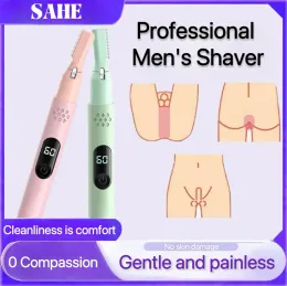 Epilator Mens Body Hair Trimmer for Men Balls Women Lady Shaver Hair Removal Bikini Trimmer Groyne & Body Shaver Groomer Eyebrow