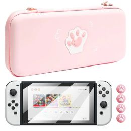 Bags Portable Hard Shell Carrying Bag Case for Nintendo Switch OLED Game Console and for Nintendoswitch Joy Con Controller Protection
