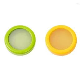 Kitchen Storage Silicone Transparent Reusable Fresh Box Fruits Preservation Vegetable Container With Lid