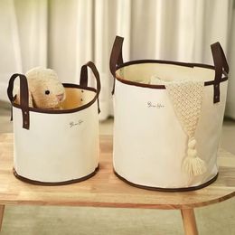 Foldable Laundry Basket Household Dirty Clothes Toy Storage Baskets Large Capacity Sundries Bucket Hamper 240401