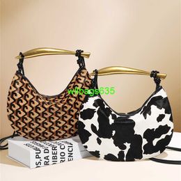 BottegVeneta Tote Bags Sardine Designer Bags Fashion Niche Leather Horse Hair Sardine Bag Casual Leopard Print Portable Womens Bag Europe an have logo HBF037