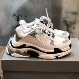 Baleciaganess Shoes 2023 Triple S Men Women Casual Shoes Designer Casual Shoes Platform Sneakers Clear Sole 801