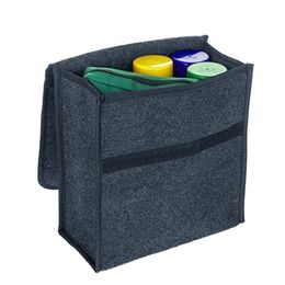 Car Storage Bag Trunk Organizer Box Felt Cloth Storage Box Auto Cargo Container Bags Multi-Pocket Tidying Bags Car Accessories