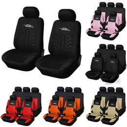 AUTOYOUTH Covers Set Universal Fit Most Covers with Tyre Track Detail Styling Car Seat Protector Four Seasons