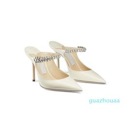 Luxus-Designer-Schuh für Damen, Pumps, Slipper, Sandalen, High Heels, Riemen, Stiletto-Absatz, sexy spitzer Zehenbereich, Lackleder