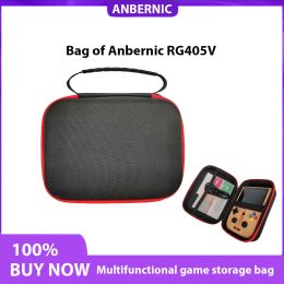 Bags Bag of Anbernic RG405V Handheld Game Console Waterproof Carry Case Retro Video Game Console Multifunctional Game Storage Bag