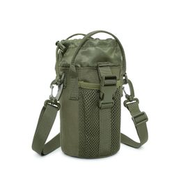 Summer Water Bottle Bag Hanging Bag Outdoor Sports Cycling Single Room Bag Tactical Equipment Large Capacity Diagonal Straddle Bag