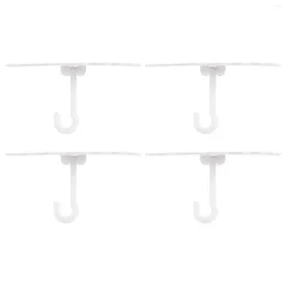 Hooks Hanging For Plants Dome Mosquito Net Plastic Ceiling Hanger Sticky Dual Purpose White Bed Canopy