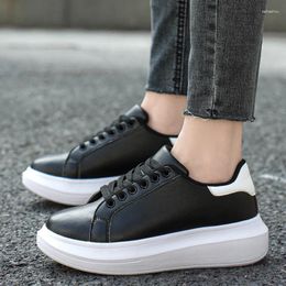 Casual Shoes Man Sneakers For Men Fashion Platform Leather Sports Wedges Women Luxury Walking Footwear