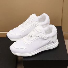 Popular Casual-stylish Sneakers Shoes Re-Nylon Brushed Leather Men Knit Fabric Runner Mesh Runner Trainers Man Sports Outdoor Walking EU38-46 3.20 15