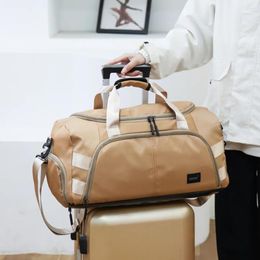 Duffel Bags Nylon Fitness Bag Large Capacity Portable Gym Multifunctional For Men Women