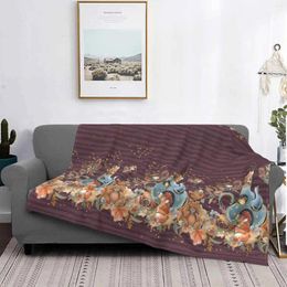 Blankets Autumn Fairy Land Fairies Fall Leaves Air Conditioning Soft Blanket Art Laptop Bedroom Living Room T Manga Japan Luffy Pirate