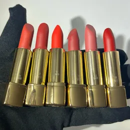 Luxury Girl Beauty Lipstick Rouge Allure Velvet #51 #54 #57 #58 #63 #99 6 Colour Tube Lipstick For Girl Lip Beauty Makeup Cosmetics