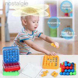 Blocks Mini Children Plastic Blocks Puzzle Box Game Brain Teasers Toy Intelligence 3D Montessori Educational Gift Party Favor for Kids 240401