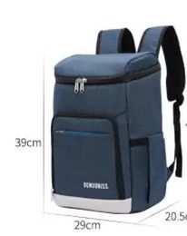 Insulated Backpack Outdoor Picnic Size Beer Cooler Bag 24-28l Waterproof Peva 240320