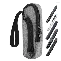 Storage Bags Pen Pouch Bag Lightweight Pencil With Velvet Lining Portable Organisers Handle For Easy Access Protective