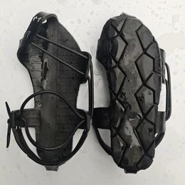 Sandals Handmade Strong Men's Outdoor Water Shoes Tyres Tyre Soles Rubber Beach Leather Grass Shoe Women Size34-50