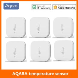 Control Aqara Smart Temperature Sensor Humidity Environment Air Pressure Sensor control via Xiaomi mijia Mi home APP Zigbee Connexion