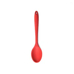 Spoons Silicone Spoon Salad Rice Solid Colour Cooking Kitchen Tool