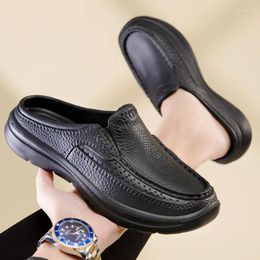 Walking Shoes Summer Men Women Slippers Thick Platform Outdoor Clogs Shoe Beach Sandals Male Soft Eva Indoor Home Slides Lover Flip Flops