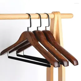 Hangers Clothes Hanger Wooden Shirt 360-Degree Rotating Hook Home Closet Organizer Non-Slip Bedroom Storage