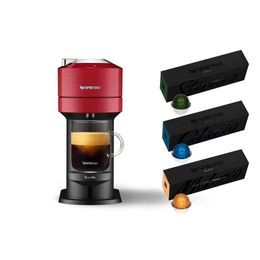 Nespresso Vertuo Next Breville, Cherry, Hine and Espresso Hine+nespresso Capsule Vertuoline, Medium Deep Roasted Coffee, 30 Coffee Pods