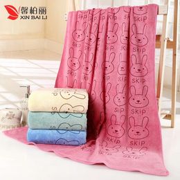Towel Ultra Fine Fiber Printed Bath Absorbent And Quick Drying Beach Matted Thickened Soft Home Bathroom