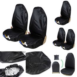 AUTOYOUTH Premium Waterproof Bucket Seat Cover (1/2 Piece) Balck Universal PORSCHE Mini-mini Cooper for CHEVROLET