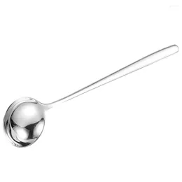 Spoons Stainless Steel Spoon Kitchen Utensils Wok Ladle Flatware Metal Cooking Japanese Ladles Soup Stirring