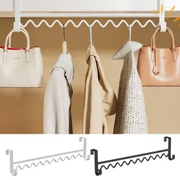 Storage Bags Bedside Multi Organizer Bathroom Shelf Wave Hanger Design Holder For Dorm Bed Home Supplies
